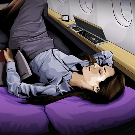 Emirates Luxury Amenity Kits for First and Business Class Travellers