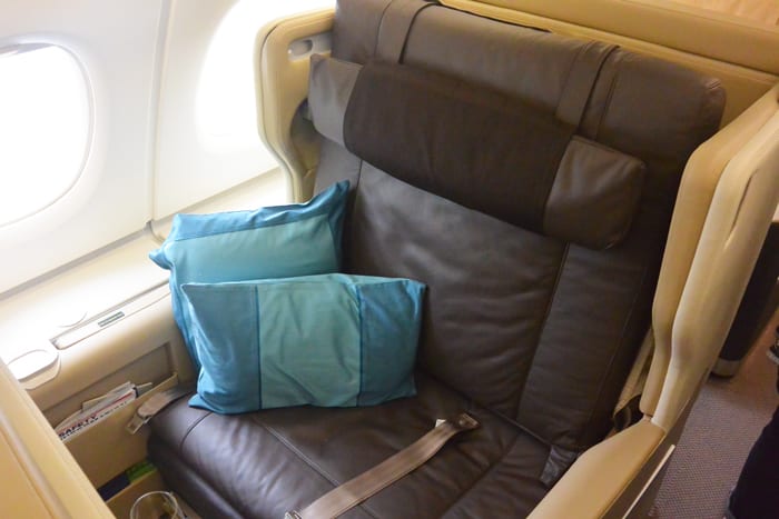 Review: the Singapore Airlines Business Class A380