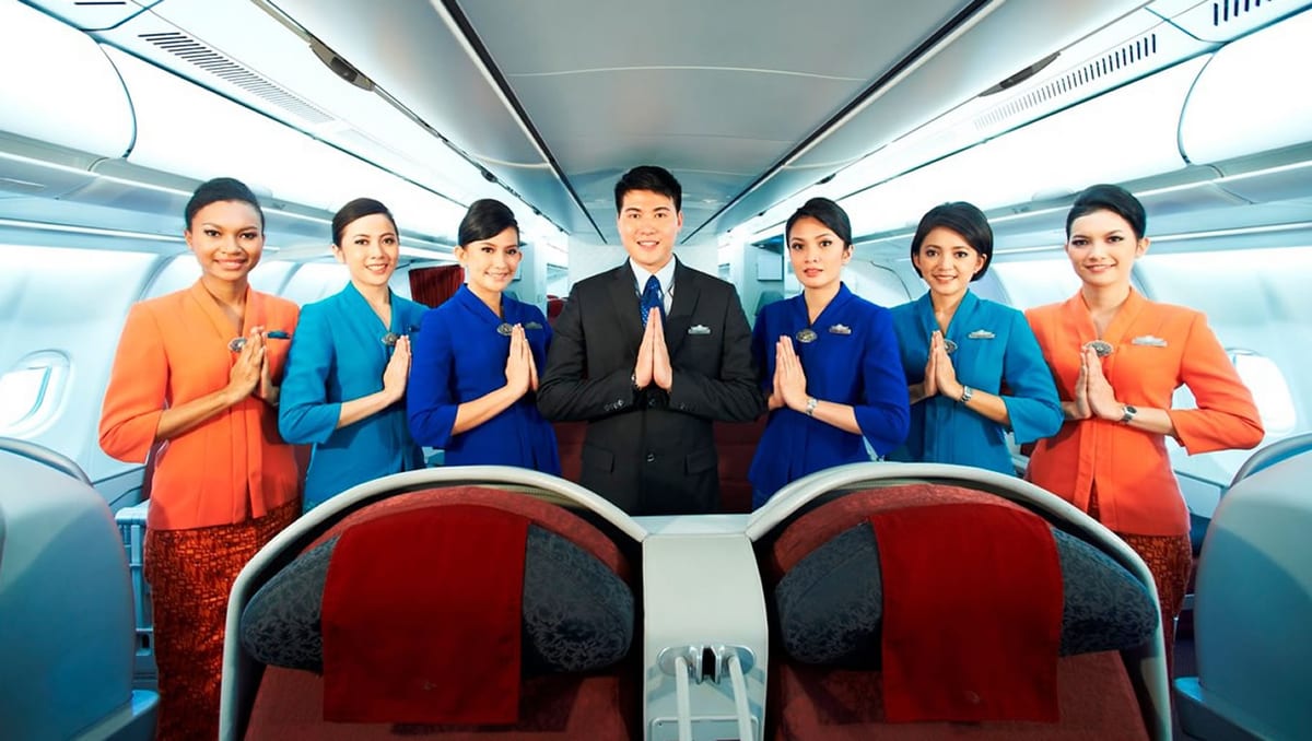 Service with (more than just) a smile: cream of the crop cabin crew