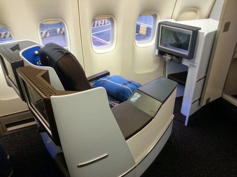 Best Business Class on a Boeing 747