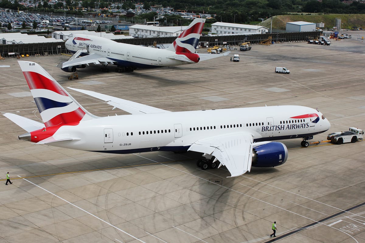British Airways Takes Delivery of First Boeing Dreamliner 787-9