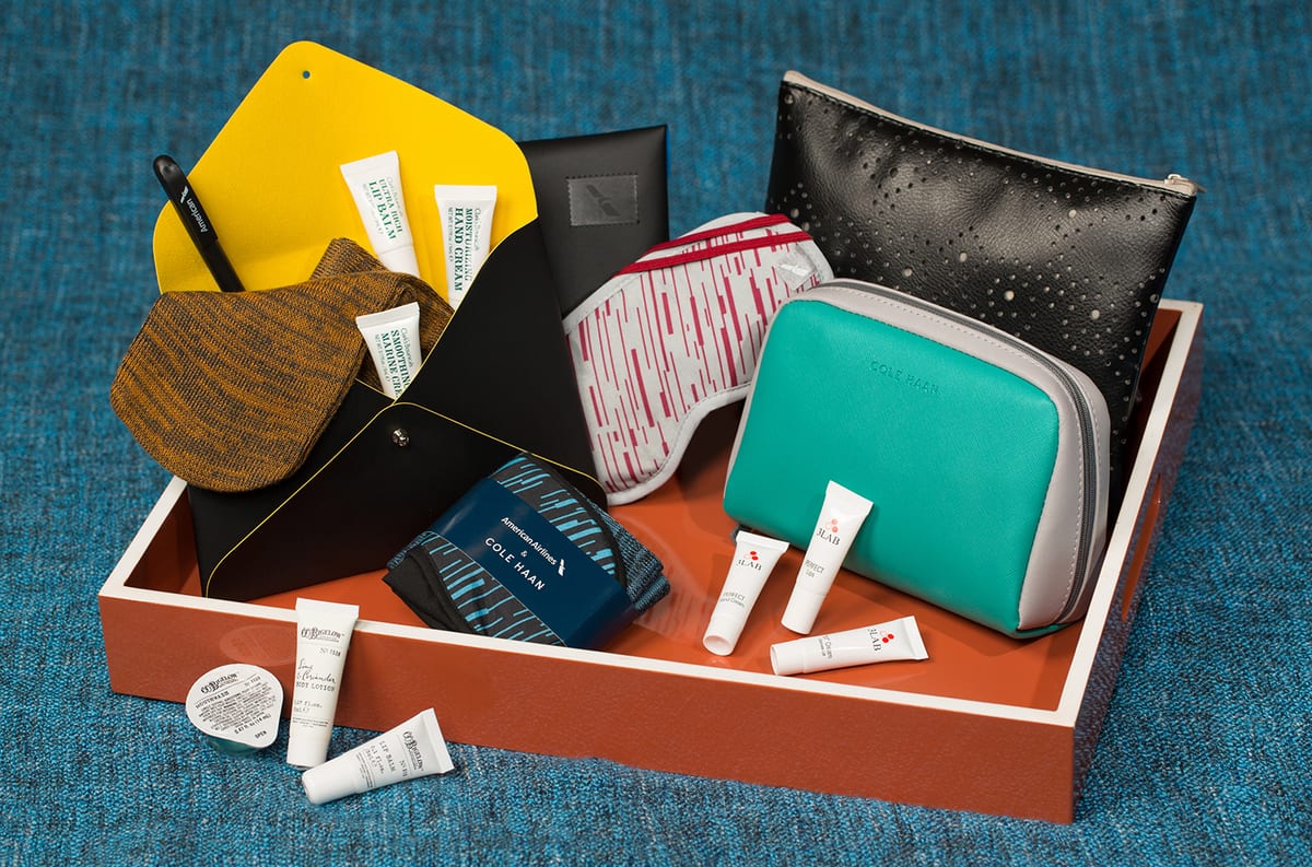 American Airlines Launches New Premium Amenity Kits