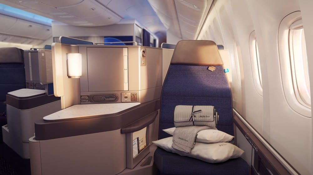 United Debuts United Polaris Business Class