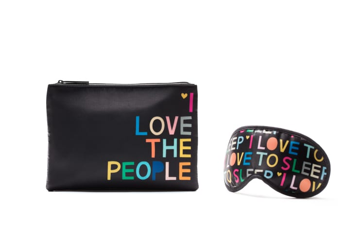 Qantas Business Class amenity kits - Rachel Castle I love the people
