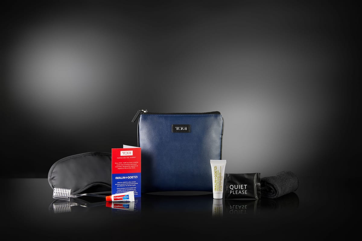 Delta to Launch New Tumi Amenity Kits