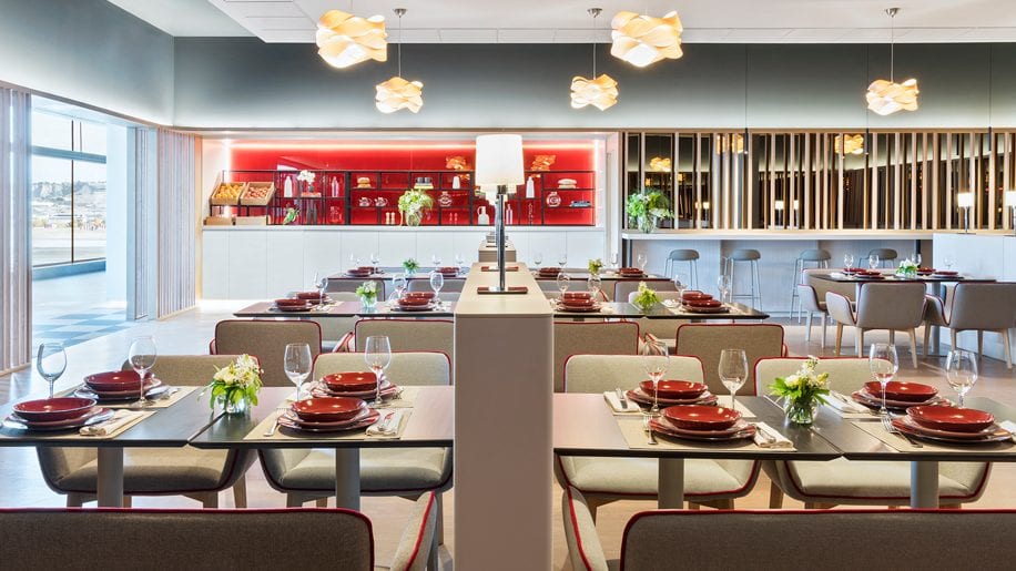 Inside Iberia's Refurbished Madrid Premium Lounge