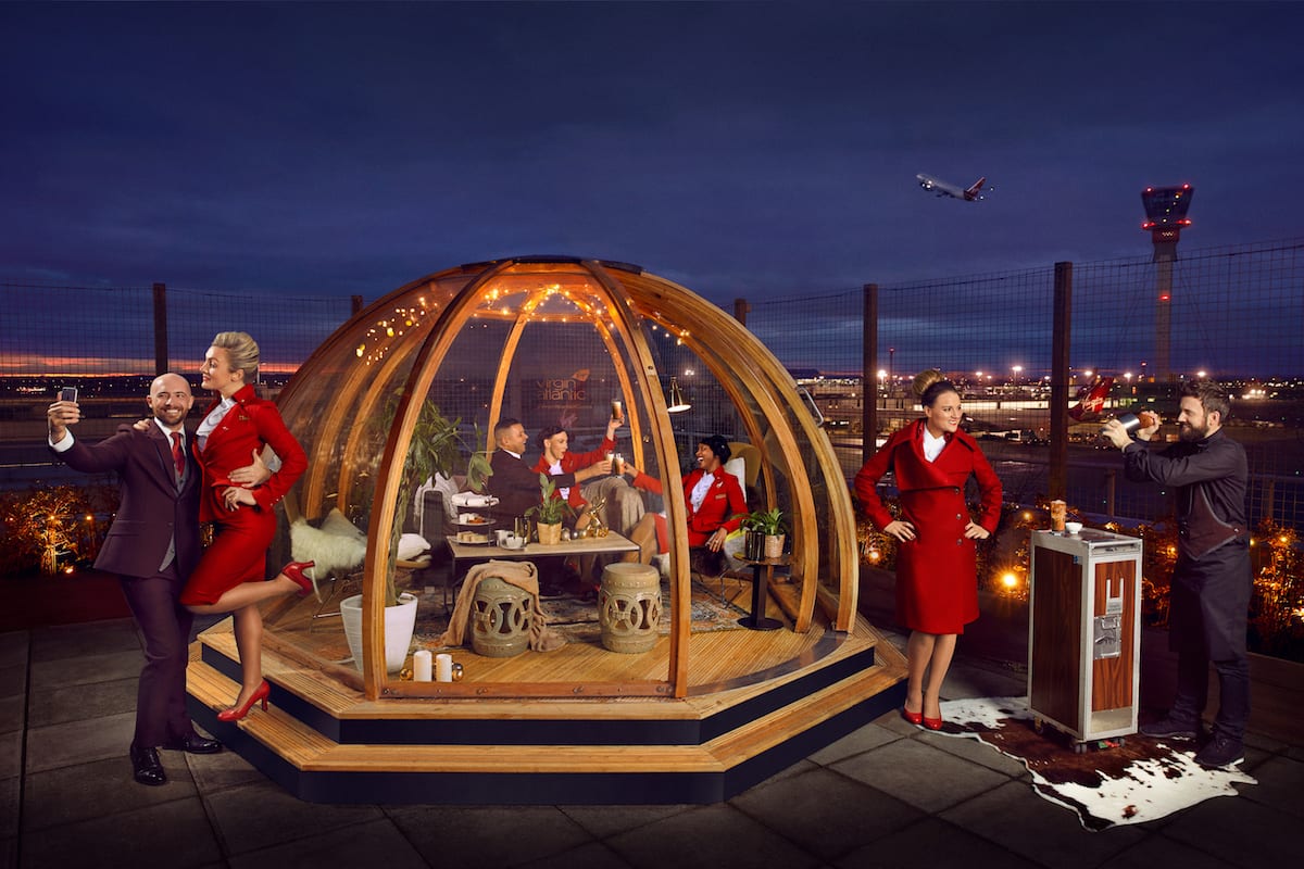 Virgin Atlantic Opens Igloo at Heathrow Clubhouse