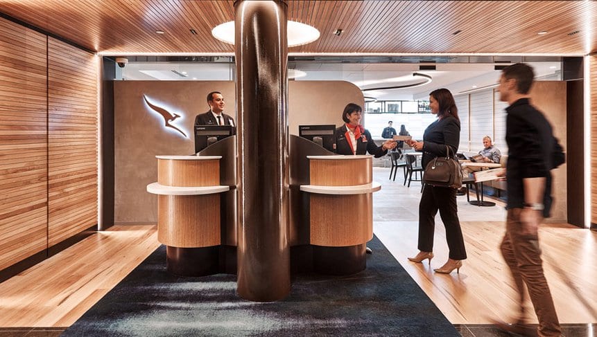 Qantas Rebuilds Sydney Business Lounge