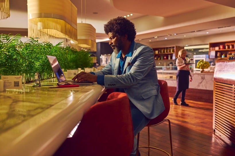 Virgin's Clubhouse at London Heathrow