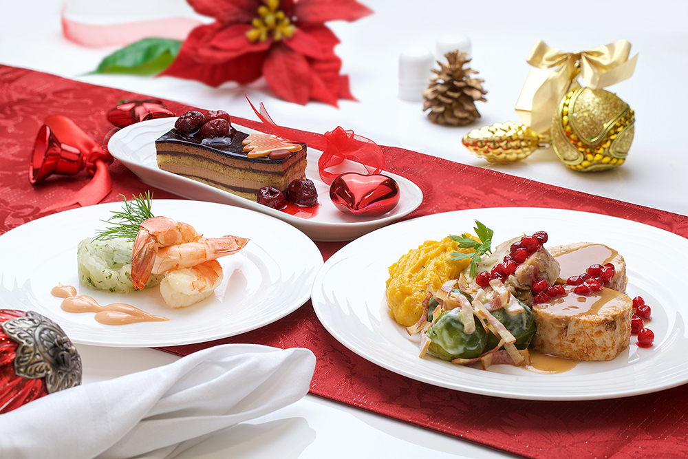 Emirates Christmas Menu