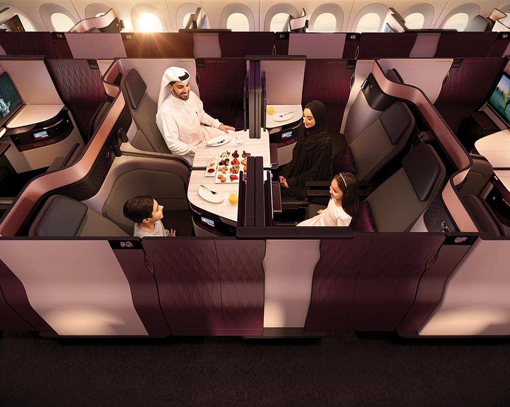 Qatar Airways New Business Class QSuite