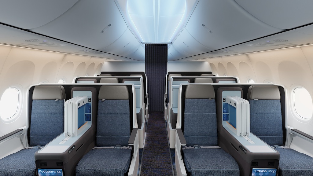 flyDubai business class seats