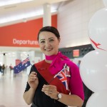 Qantas London to Australia inaugural flight